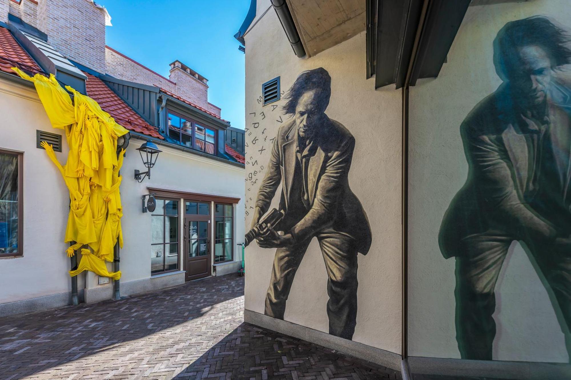 Artsy Exclusive Old Town Residence Gallery Walk Vilnius Ngoại thất bức ảnh